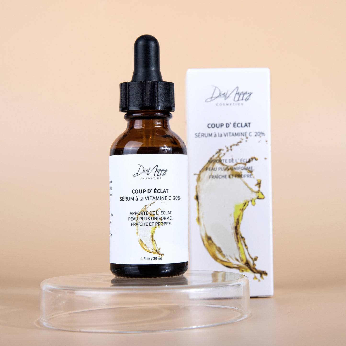 Le sérum "Coup d'éclat" à la vitamine C 20%