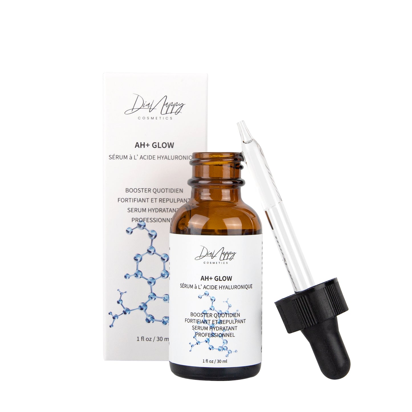 Le sérum à l'acide hyaluronique "AH+ Glow"