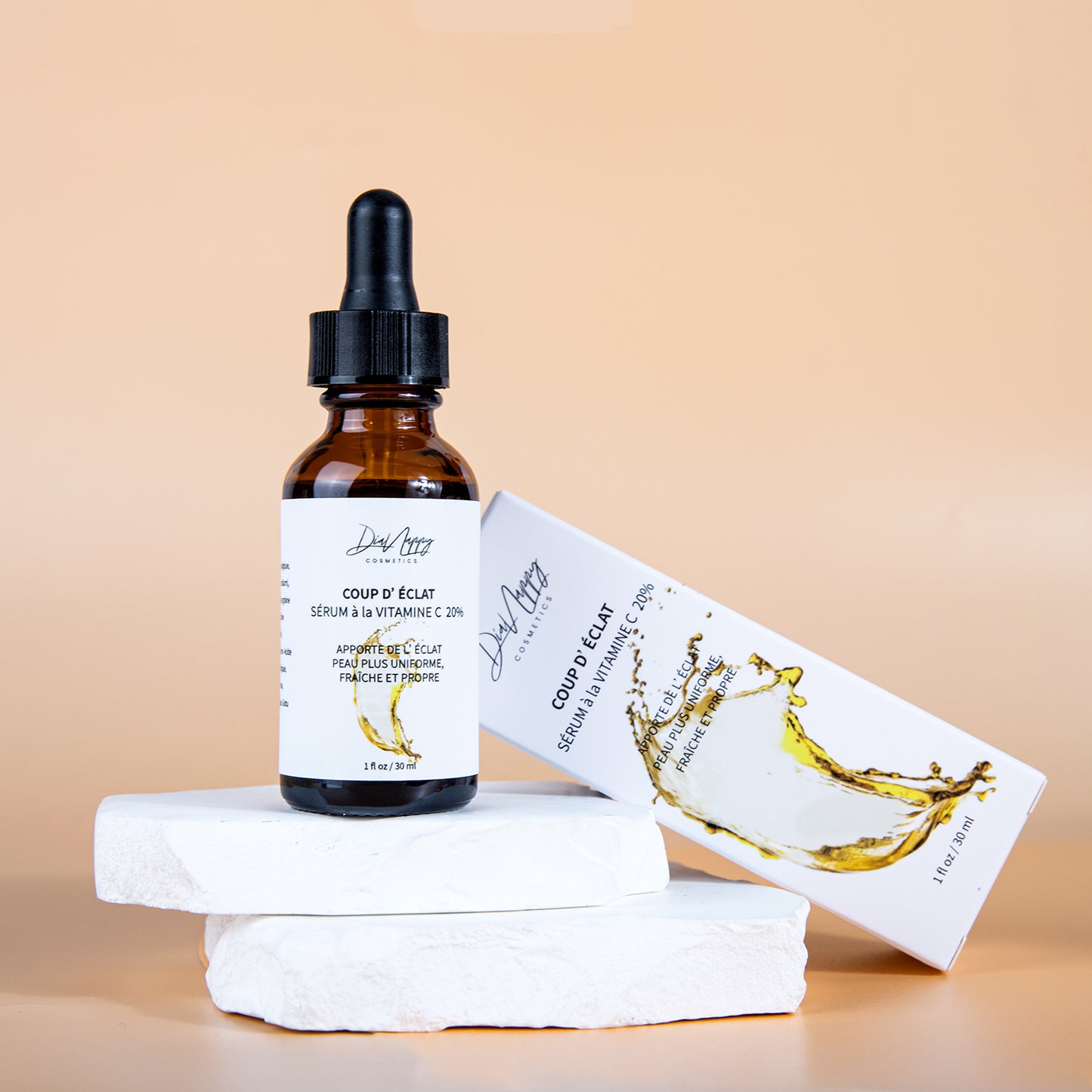 Le sérum "Coup d'éclat" à la vitamine C 20%