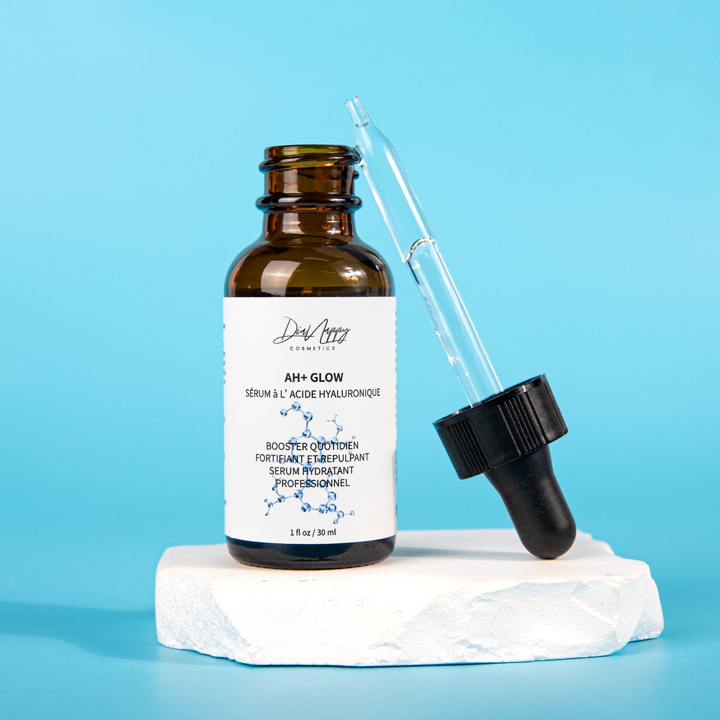 Le sérum à l'acide hyaluronique "AH+ Glow"