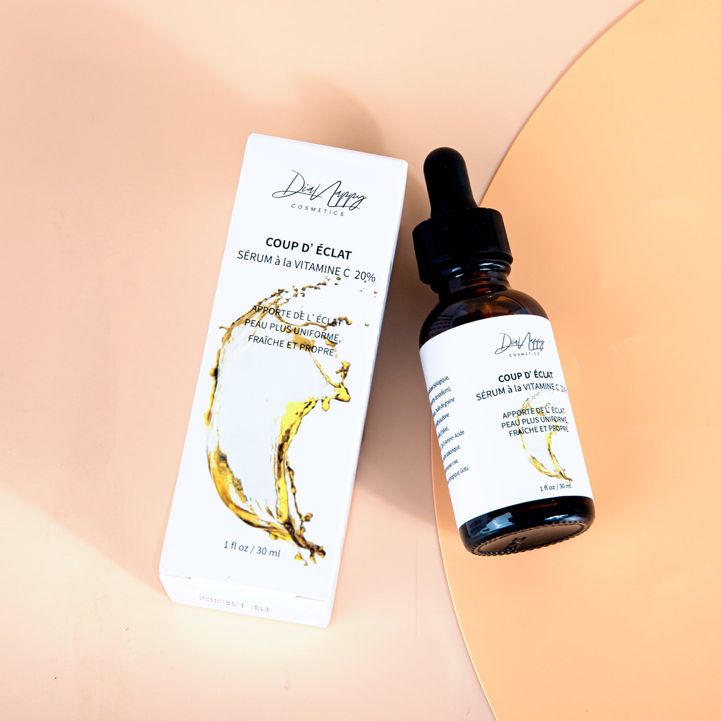 Le sérum "Coup d'éclat" à la vitamine C 20%