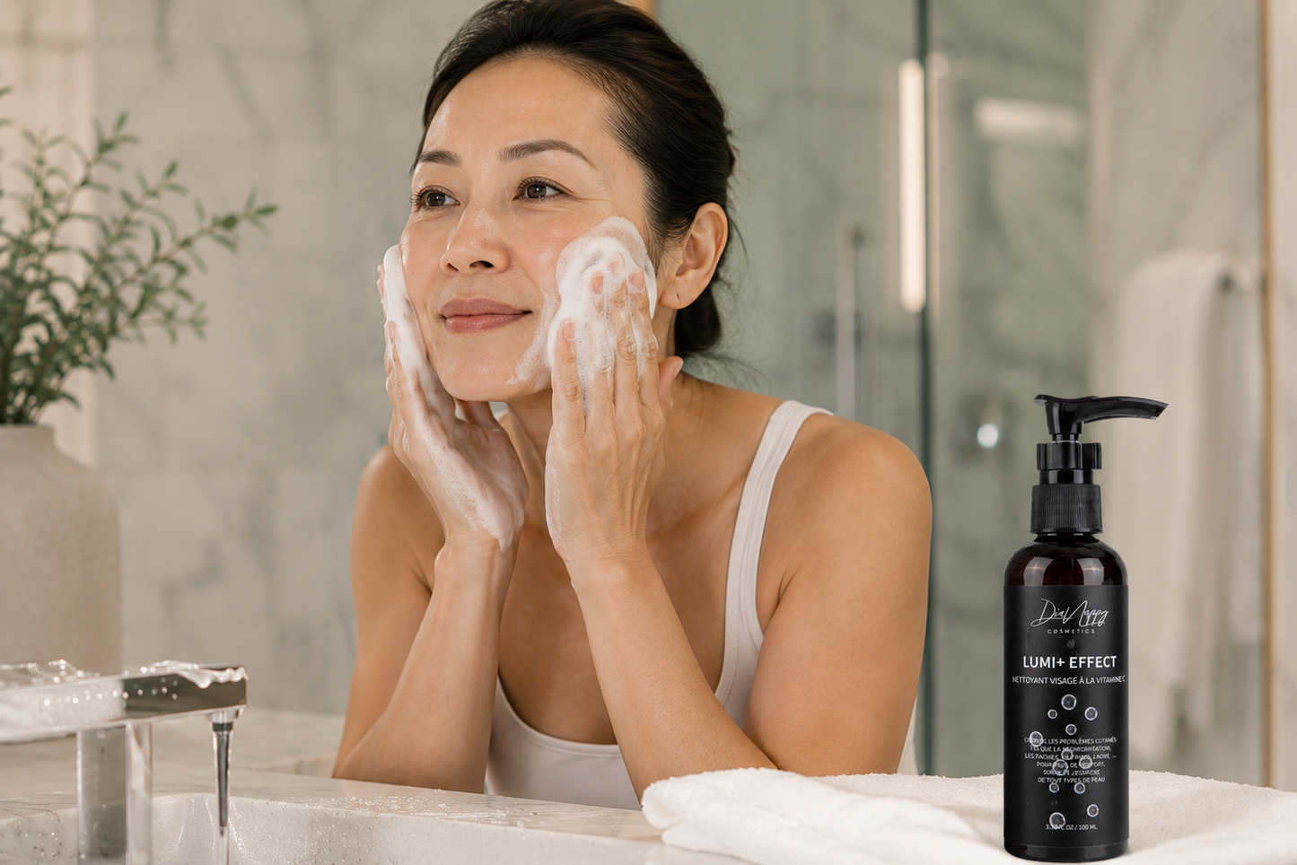 Le savon à base de vitamine C LUMI+ EFFECT