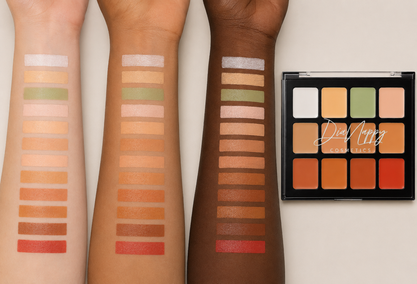 La palette des 12 concealers