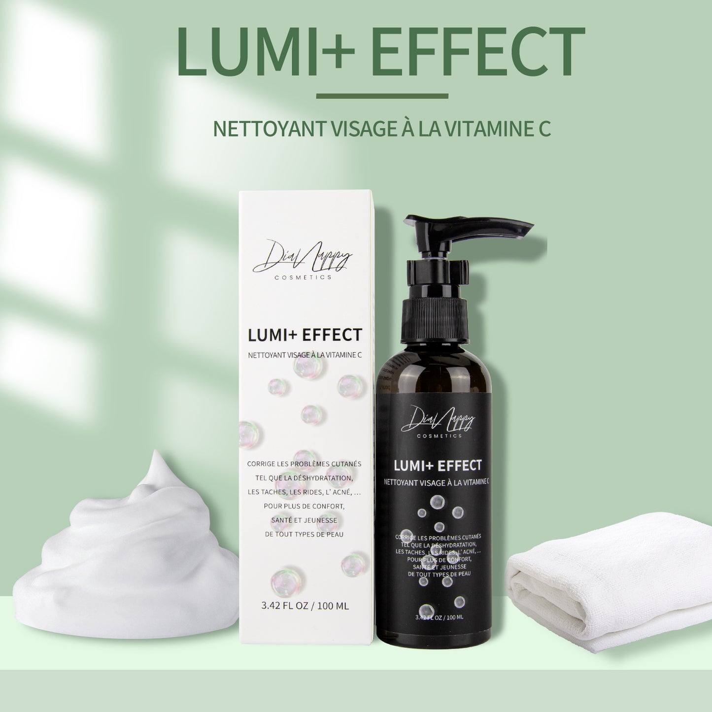 Le savon à base de vitamine C LUMI+ EFFECT