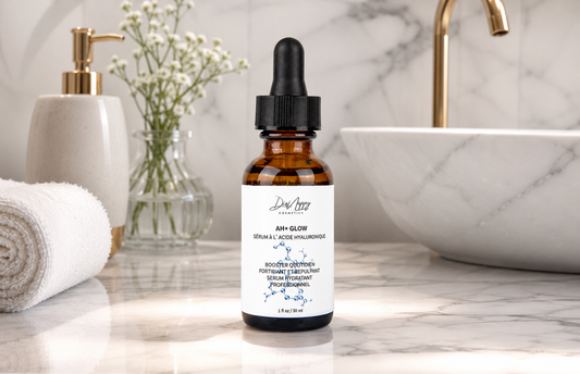 Le sérum à l'acide hyaluronique "AH+ Glow"
