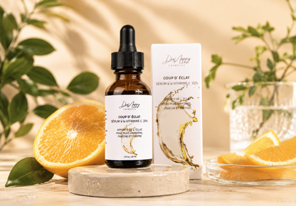 Le sérum "Coup d'éclat" à la vitamine C 20%