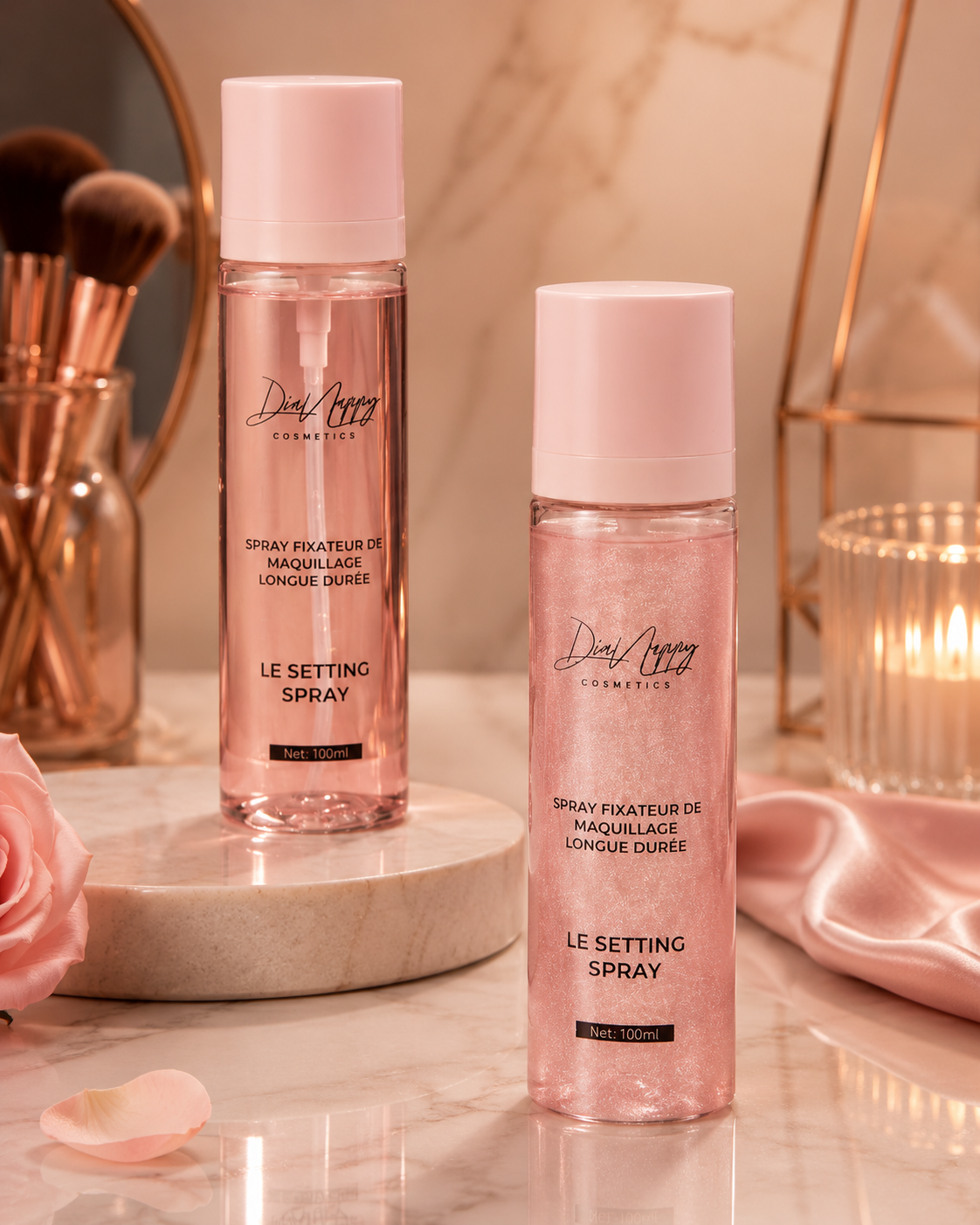 Le spray fixateur de maquillage longue durée