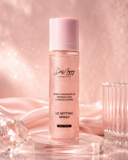 Le spray fixateur de maquillage longue durée